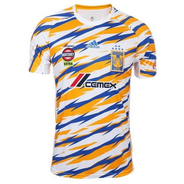 Maillot Football Tigres UANL Third Femme 2019-20 Blanc Jaune